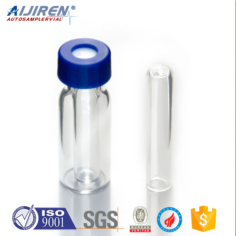 9 mm Pre-Assembled Blue Polypropylene Screw Cap with PTFE 